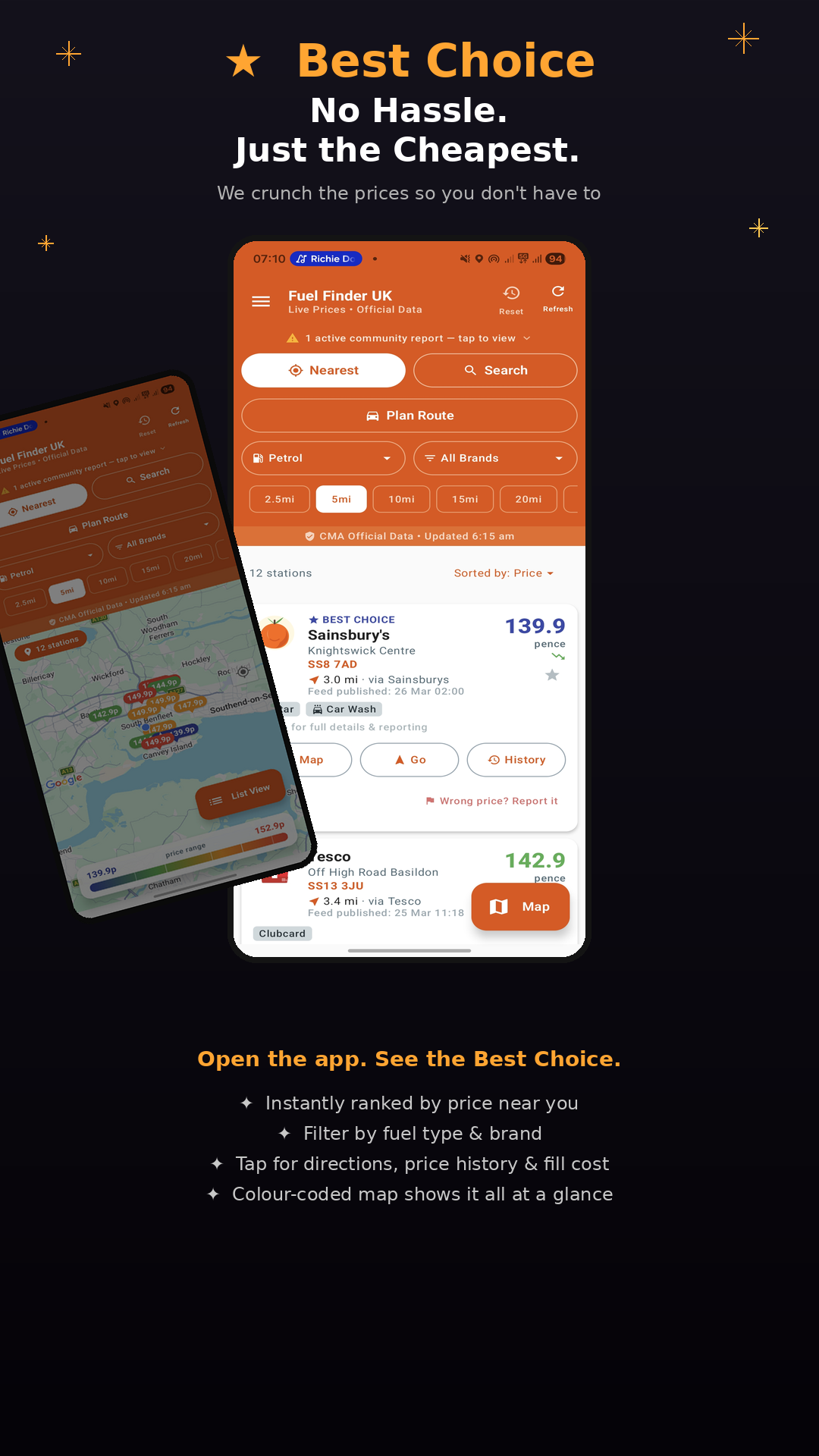 Best choice fuel prices